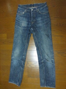 90*s HELMUT LANG PRODUCED IN 1998 Helmut Lang Denim джинсы кнопка fly 29 Италия производства 