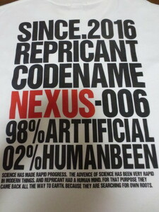 Cooltempo Fabric MADE IN USA NEXUS-006　クールテンポ　半袖プリントティーシャツ　白　L