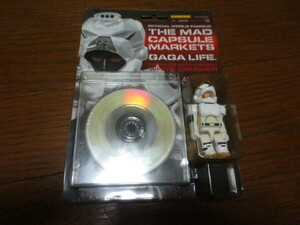 未使用品 THE MAD CAPSULE MARKET 2001 KUBRICK WHITE CRUSHER GAGA LIFE　マッドカプセルマーケッツ　キューブリック　フィギュア　CD付