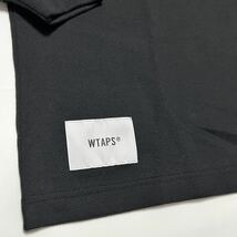 04 新品 WTAPS ダブルタップス クロスボーン ロゴ ロンT LXLXW LS ブラック 長袖 オーバーサイズ W)TAPS Wタップス W-TAPS ロングスリーブ_画像7