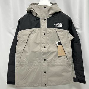 L 新品 ノースフェイス 女性用 マウンテンライト ジャケット ミネラル グレー Mountain Light Jacket 防水 ゴアテックス GORETEX GORE-TE