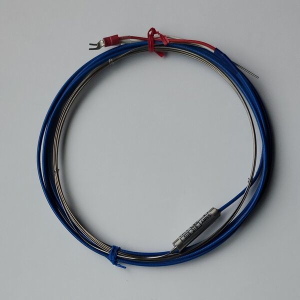 SHEATH COUPLE K型 φ1.0 2m SUS316 2級 補償導線は、2m