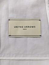 UNITED ARROWS/ユナイテッドアローズ/ベルテッドコート/ロングコート/ナイロン×リネン/新品タグ付き_画像6