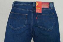 新品リーバイスA2687-0001 W32 Levi's Red LR 502 テーパー MISSISSIPPI RIVER BLUE インディゴ・ダークユーズド ストレッチデニム_画像6