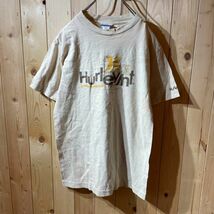 【KY613】Hurley 半袖Tシャツ ベージュ レディース S ポス_画像2