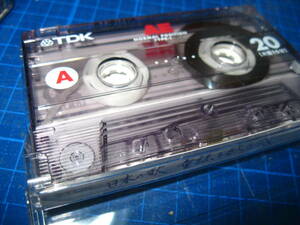 7使用済み　中古　 カセットテープ　TDK7　AE20　Type1 ノーマル　20分　1本　爪あり　No.1583