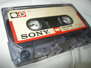 使用済み　中古　 カセットテープ　SONY　C60　Type1　 ノーマル　60分　1本　爪あり　No.1415