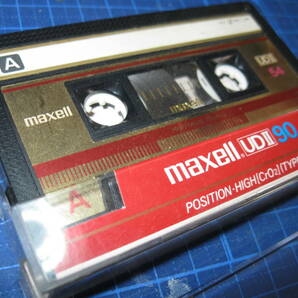 使用済み 中古  カセットテープ 日立Maxell UD2 Type2 ハイポジ 54分  1本 爪あり No.1024の画像1