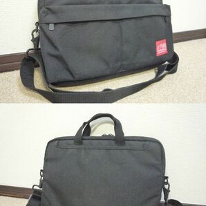 ★お洒落スマートブリーフ★ Manhattan Portage Convertible Laptop Bag Deluxe ブリーフ / ブラック色 MP1731の画像2