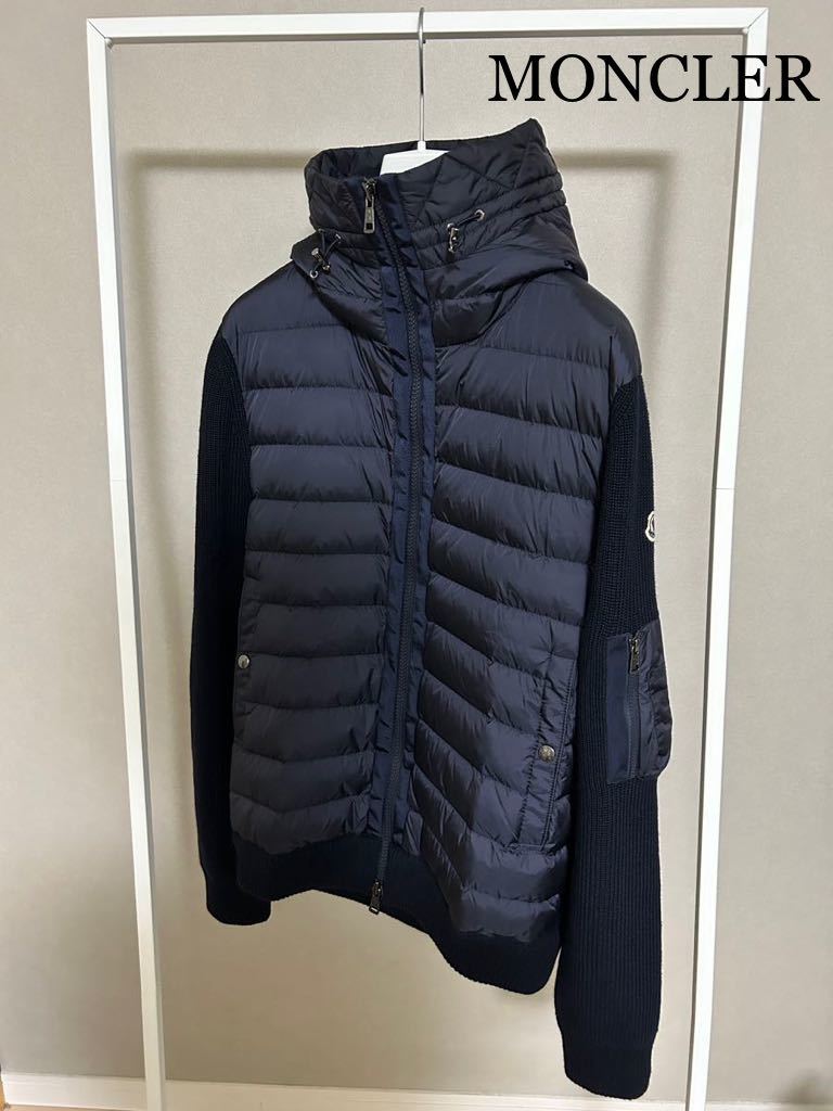 モンクレール MONCLER ハイブリッドダウンニット 21年〜22年秋冬 付属