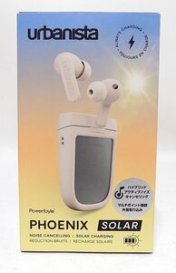 1D187□■urbanista PHOENIX アーバニスタ フェニックス ソーラー充電パネル搭載 ワイヤレスイヤホン 1037150■□【ニューポーン】