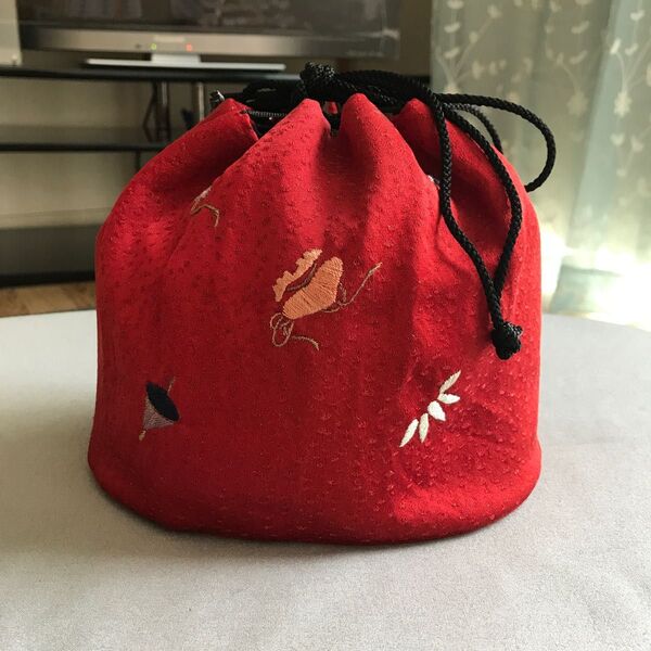 巾着袋 巾着 可愛い柄 和柄 浴衣 和装バック 夏祭り 花火 袴着
