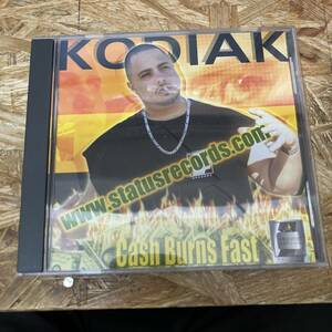 シ●横 HIPHOP,R&B KODIAK - CASH BURNS FAST INST,シングル CD 中古品