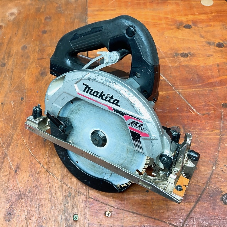 動作良好!マキタ makita HS631D 165mm 18V 充電式 丸ノコ マルノコ 丸