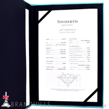 ティファニー ダイヤモンド0.18ct ソリティア J-VVS1-EXCELLENT ネックレス PT950 プラチナ 総重量2.2g 極美品 Tiffany＆CO._画像8