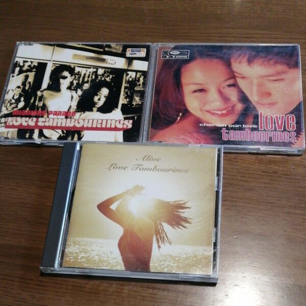 LOVE TOMBOURINES CD3枚組 / ALIVE / midnight parade / cherish our 