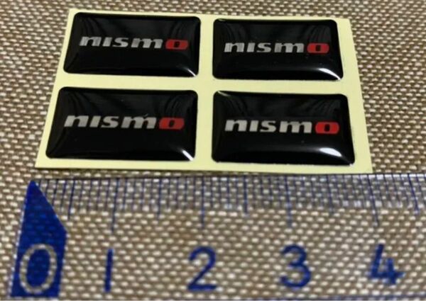 ニスモ　NISMO ミニステッカー エポキシ樹脂コーティング　8枚セット ロゴステッカー