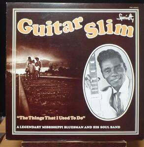 【BB334】GUITAR SLIM「The Things That I Used To Do」, JPN Reissue　★ニューオーリンズR&B