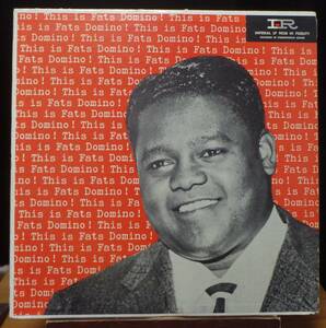 【BB336】FATS DOMINO「This Is Fats Domino!」, US Reissue　★ニューオーリンズR&B