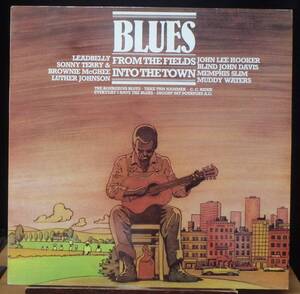 【BB467】V.A.(Blues)「Blues - From The Fields Into The Town」, 80 GERMANY Compilation　★マディ・ウォーターズ ほか