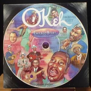 【BB488】V.A.(Blues)「Okeh Chicago Blues」(2LP), 82 US Compilation/Promo　★ジョニー・シャインズ/マディ・ウォーターズ ほか