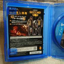 美品[Zf] PS4 Play Station 4 InFAMOUS Second Son　　インファマス セカンド サン　定形外郵便250円発送　_画像3