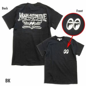 送料200円　MOON Automotive Tシャツ [MQT176]　MOONEYES　Lサイズ