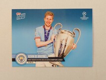 topps now Kevin De Bruyne Manchester City #122 UEFA UCL 2022-23 トップスナウ カーブ ケビン・デ・ブライネ マンチェスター・シティ 2_画像1