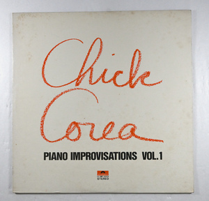 CHICK COREA 　PIANO IMPROVISATION　VOL 1　チック・コリア・ソロ　vol １