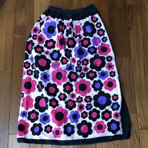 ラップタオル 巻きタオル プールタオル 大判 花柄