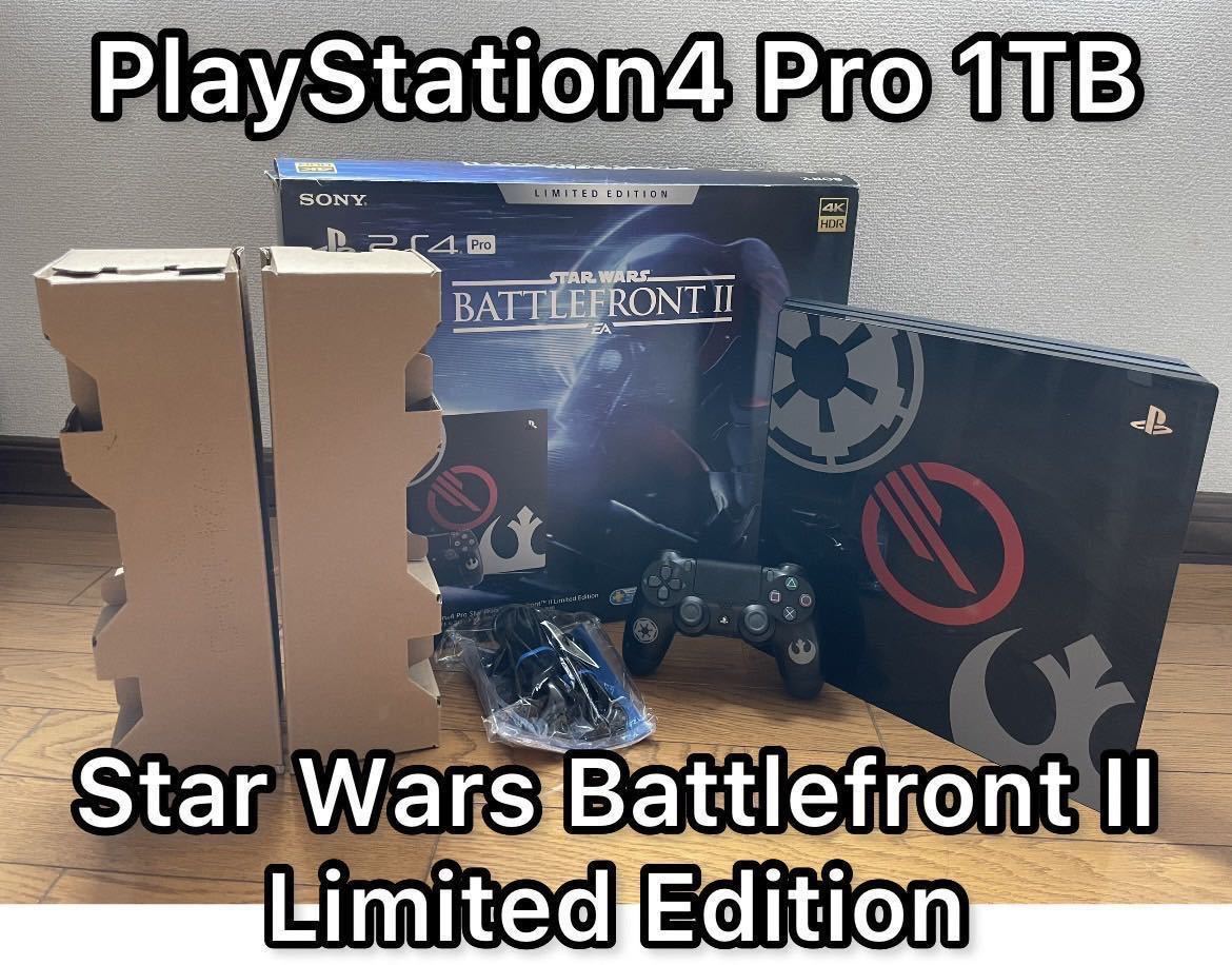 SIE プレイステーション4 Pro Star Wars Battlefront II Limited