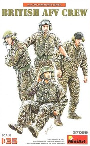 ミニア‐ト 1/35 イギリス軍 戦車兵セット ４体入 プラモデル MA37059