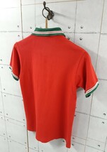 ～90s CHEMISE LACOSTE GUCCIカラー　ポロシャツ　ラコステ　ヴィンテージ　グッチカラー風　ヴィンテージ_画像3