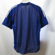 古着 メンズL adidas/アディダス サッカー 日本代表 2002-03 レプリカ ホーム ユニフォーム 半袖 ブルー 381414_画像2