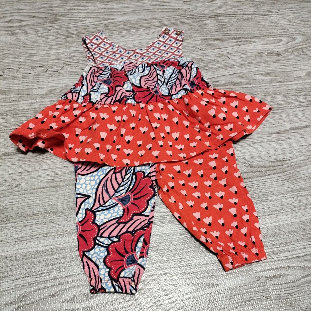 【古着】NEXT○ネクスト♪セットアップ★ベビー服★ノースリーブ■サイズ9-12