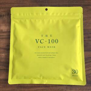 【新品】THE VC-100 フェイスマスク30枚入り FACE MASK ビタミンC誘導体 ビタミンE誘導体 プロビタミンB5 パック