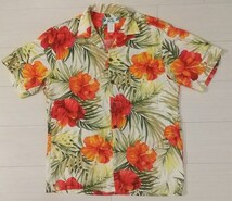 古着/アロハ/TWO PALMS/トゥーパームス/サイズ S/レーヨン 100％/ALOHA/Made in Hawaii USA/ハワイ製_画像2