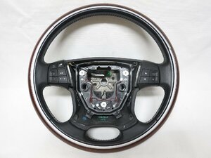 S80 Volvo AB6324 original wooden steering wheel steering wheel XC70 V70 S60 V60 crack equipped. control number (W-CV07)