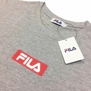 SALE 新品 正規 Ｌサイズ FILA フィラ Ｔシャツ ボックスロゴ 綿90％ レーヨン10％ 半袖Tシャツ オールドスクール