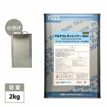 naxマルチウレタンシンナーNEO #5 スーパークイックウレタンシンナーNEO 2kg/小分け 日本ペイント 塗料 Z25_画像1