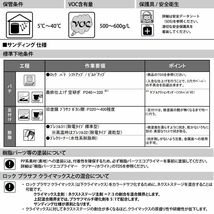 ロックプラサフネクストステージ ミディアムグレー 2kgセット/ロックペイント プラサフ ミディアムグレー 塗料 Z26_画像4