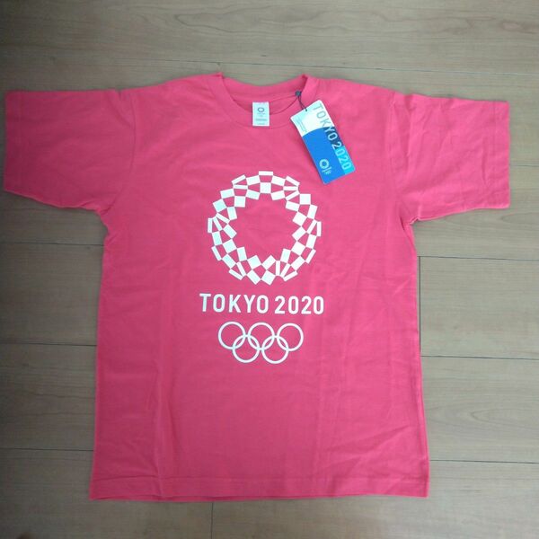 東京オリンピック赤半袖Tシャツ