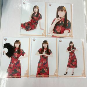 SKE48 大村杏 11期生 Family会員限定 Vol.06 チャイナドレス A-Type ランダム 生写真 コンプ SK408