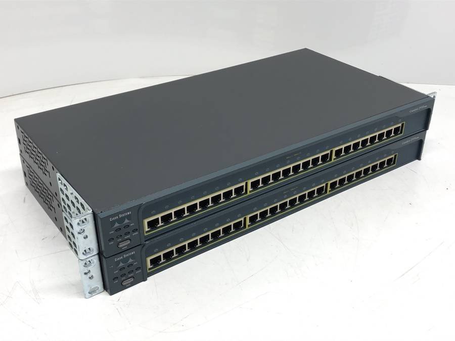 CISCO WS-C2950-24 スイッチングハブ 2台セット まとめ売り Catalyst