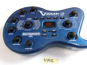 (S-1415)BEHRINGER V-AMP Ver.2 モデリングアンプ ギターアンプ 動作未確認 現状品