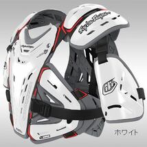 TroyLeeDesigns トロイリーデザインズ BG5955 チェストプロテクター アダルト　Lサイズ　ホワイト_画像1