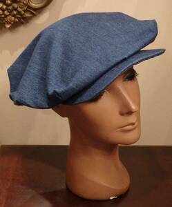  Vintage ткань использование 20's30's способ Casquette / Denim Work 10's Франция SWINGΓOT