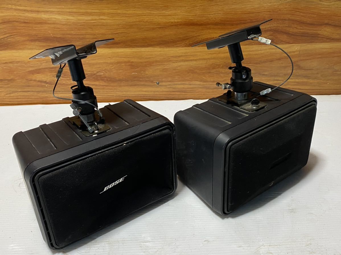 純正最安 白色 BOSE101をマイクスタンドに 2個セット 家電・スマホ・カメラ BOSE101スピーカー用 2個セット