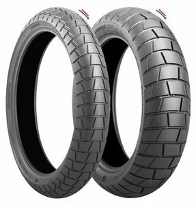 ☆未使用新品 BATTLAX AT-41 正規新製品 ブリヂストン AT41 90/90-21 54V ＆ 150/70R18 70V　前後セット