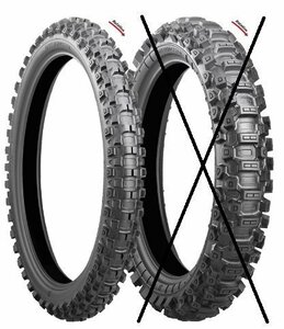 ☆前後セット 未使用新品！ 正規新製品 リヂストン バトルクロス X31BRIDGESTONE BATTLECROSS X31 80/100-21 51M フロント片輪のみ